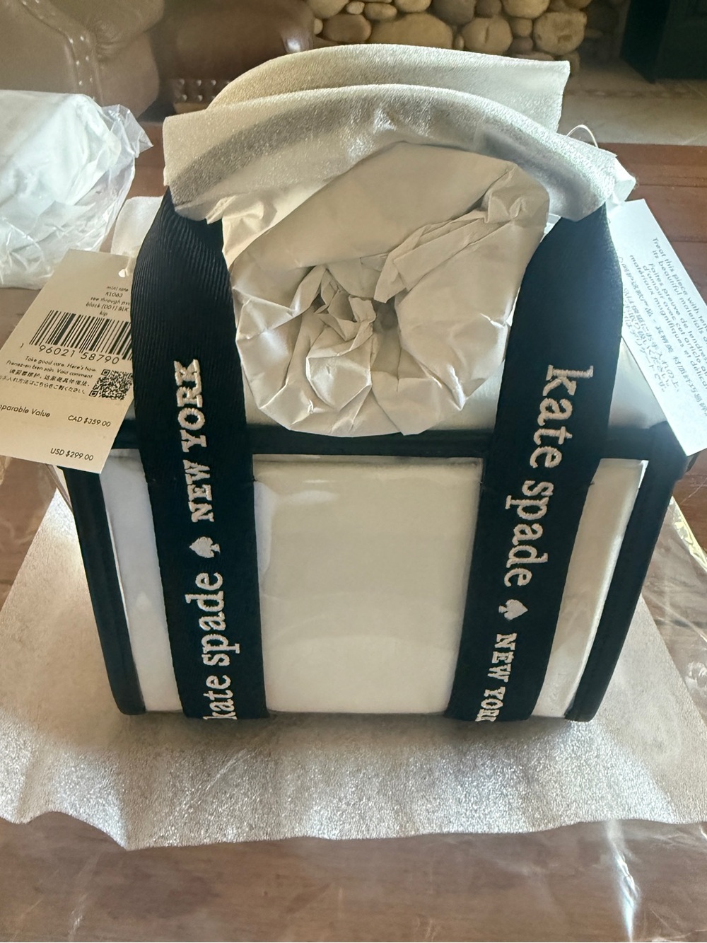 Kip Clear Mini Tote
